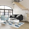 Stolik kawowy okrągły ze schowkiem 60 cm ModernHome