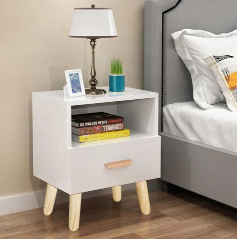 Szafka nocna szuflada stolik nocny ModernHome Szafka nocna szuflada stolik nocny ModernHome