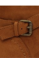 BOTKI NA KAŁCZUKOWYM OBCASIE CAMEL 8B855 CAMEL - Inello Inello