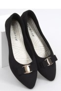 Baleriny damskie JANYA BLACK - Inello Inello