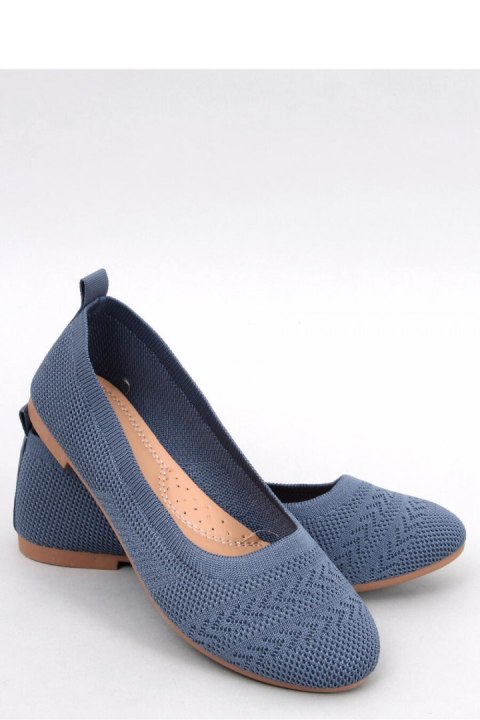 Baleriny z dzianiny NEWEY BLUE - Inello Inello Baleriny z dzianiny NEWEY BLUE - Inello Inello
