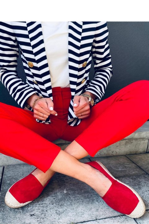 Espadryle damskie SOTERA ROJO - Inello Inello Espadryle damskie SOTERA ROJO - Inello Inello