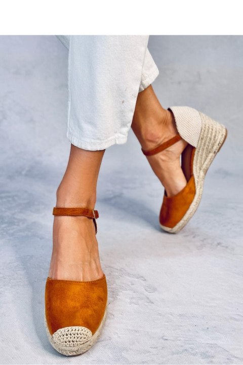 Espadryle na koturnie PLATTEN CAMEL - Inello Inello Espadryle na koturnie PLATTEN CAMEL - Inello Inello