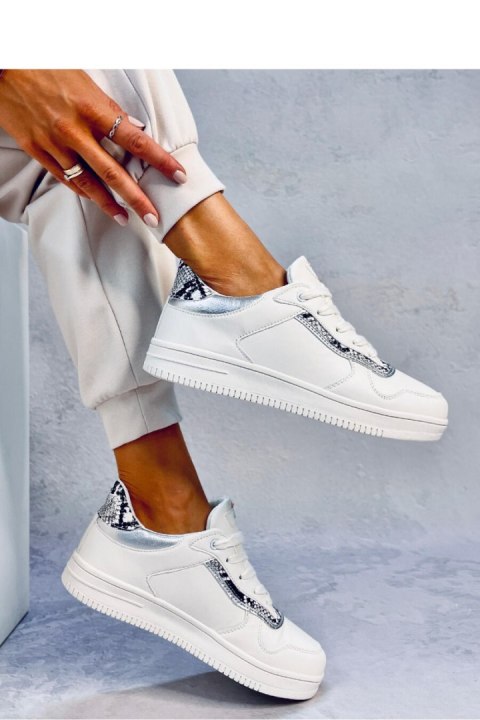 Sneakersy damskie LEXI WHITE - Inello Inello Sneakersy damskie LEXI WHITE - Inello Inello