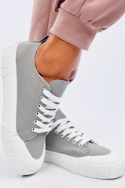 Trampki damskie CONSEN GREY - Inello Inello Trampki damskie CONSEN GREY - Inello Inello