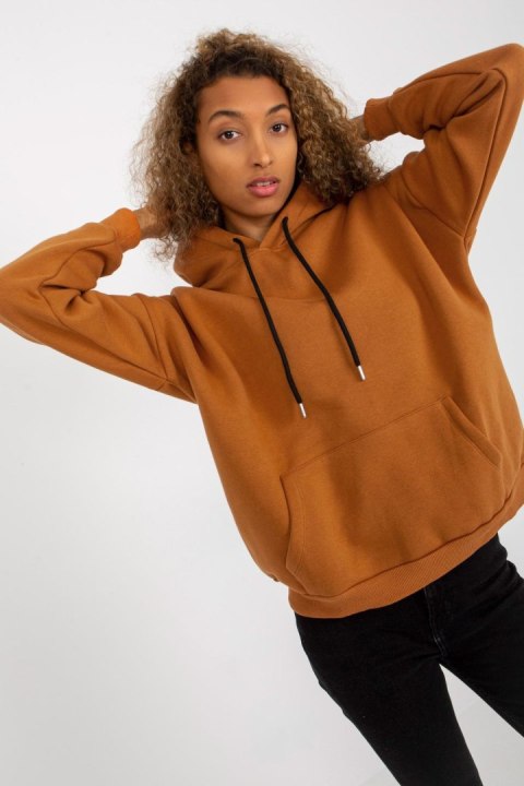 Bluza Damska Model AP-BL-AP-3002.09 Light Brown - Rue Paris Rue Paris Bluza Damska Model AP-BL-AP-3002.09 Light Brown - Rue Paris Rue Paris