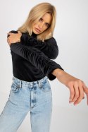 Bluzka Model RP-BZ-8181.12X Black - Rue Paris Rue Paris