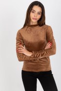 Bluzka Model RP-BZ-8181.45P Brown - Rue Paris Rue Paris