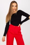 Bluzka Model RV-BZ-8021.23 Black - Rue Paris Rue Paris