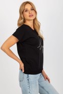 Bluzka Model RV-BZ-8917.12 Black - Rue Paris Rue Paris