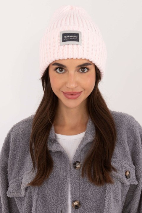 Czapka Model JK-CZ-51.18 Light Pink - Rue Paris Rue Paris