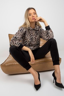 Spodnie Komplet Model WN-KMPL-2410-1.17 Black/Beige - Rue Paris Rue Paris