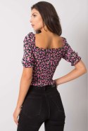 Bluzka Model RO-BZ-2516-9.34 Black/Pink - Rue Paris Rue Paris