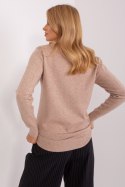 Sweter Damski Model AT-SW-232901.25X Dark Beige - AT AT