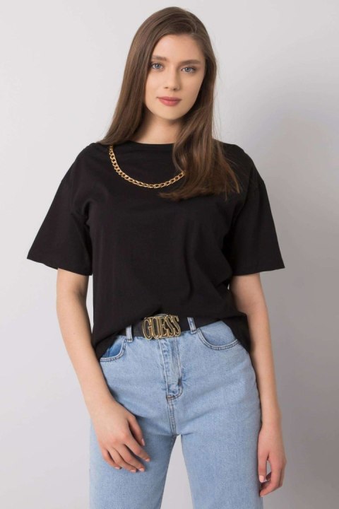 T-shirt Damski Model 157-TS-4257.79 Black - Rue Paris Rue Paris T-shirt Damski Model 157-TS-4257.79 Black - Rue Paris Rue Paris