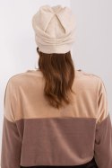 Czapka Model AT-CZ-23250.01P Light Beige - AT AT