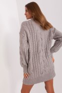 Sweter Damski Model AT-SW-2367-1.35P Grey - AT AT
