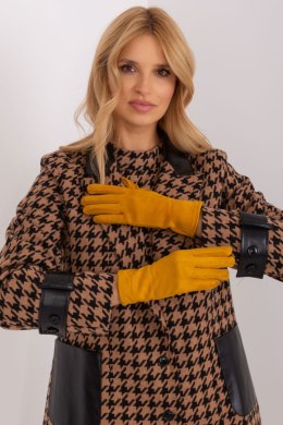 Rękawiczki Model AT-RK-2370.99 Dark Yellow - AT AT